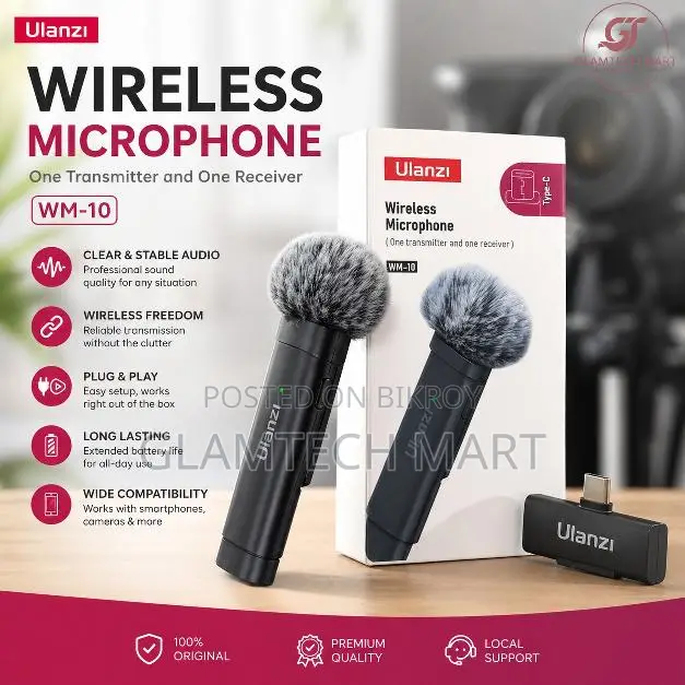 Ulanzi Wireless Microphone (Wm-10)