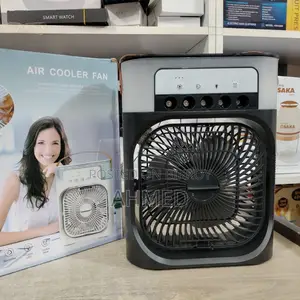 Air Cooling USB Fan with LED Night Light