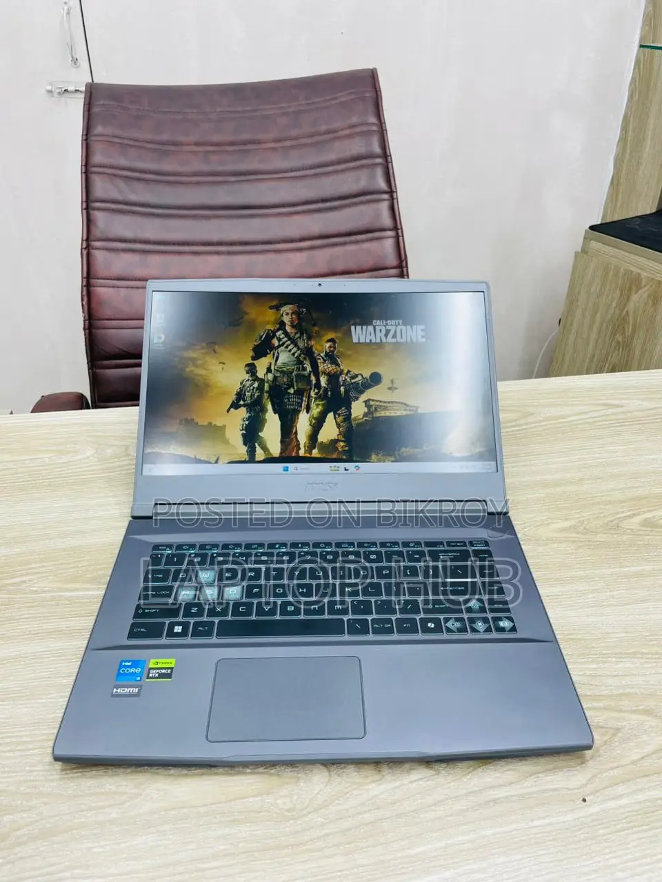 MSI Thin 15| 13th Gen Intel Core i5|RTX 3050|512 GB NVME SSD
