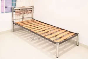 স্টিল সিংগেল বেড Ss Single Bed স্টিল খাট