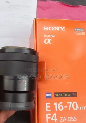 Sony SEL 1670Z Alfa lens