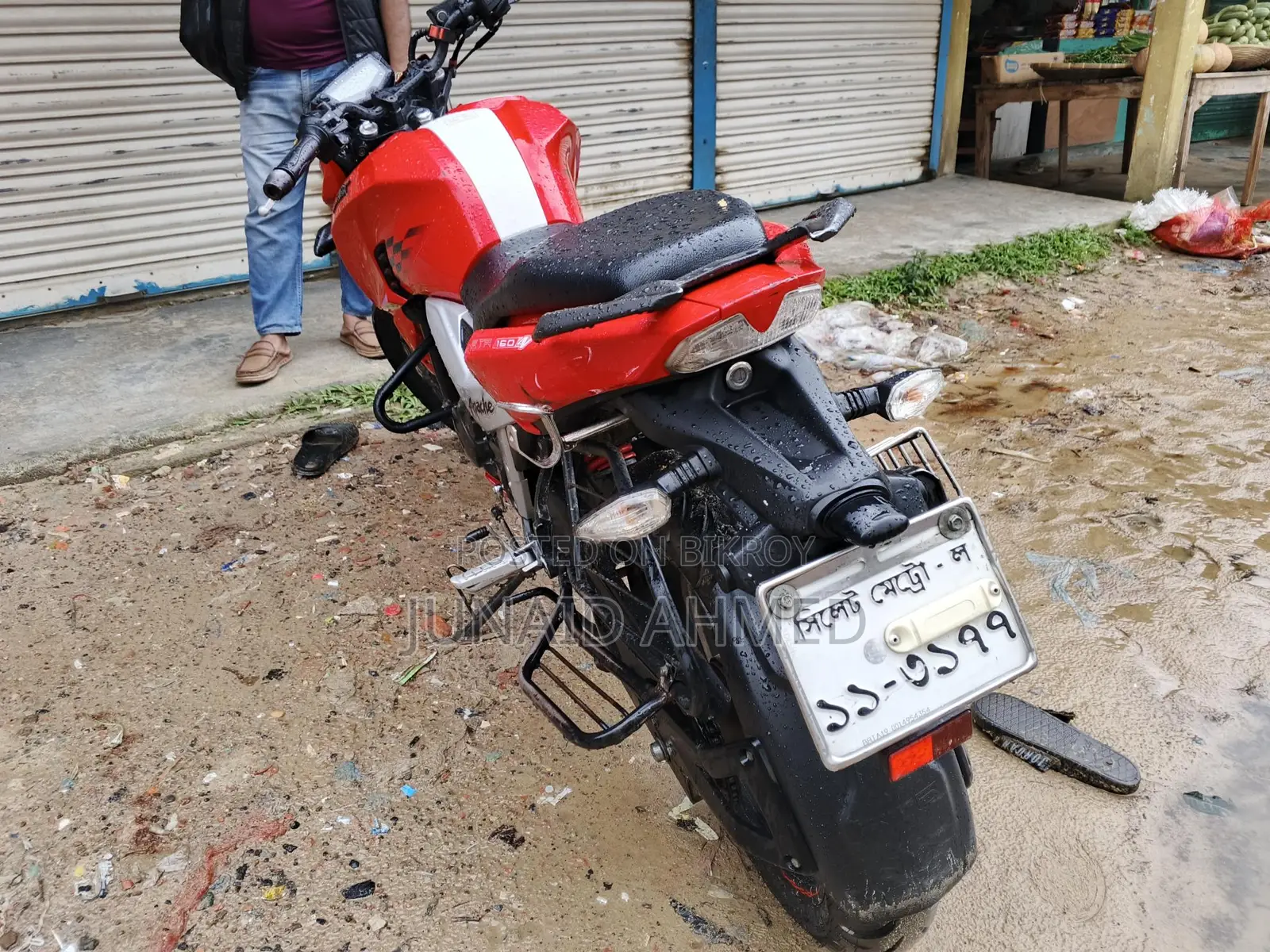 TVS Apache RTR 160 4V 2019 Red