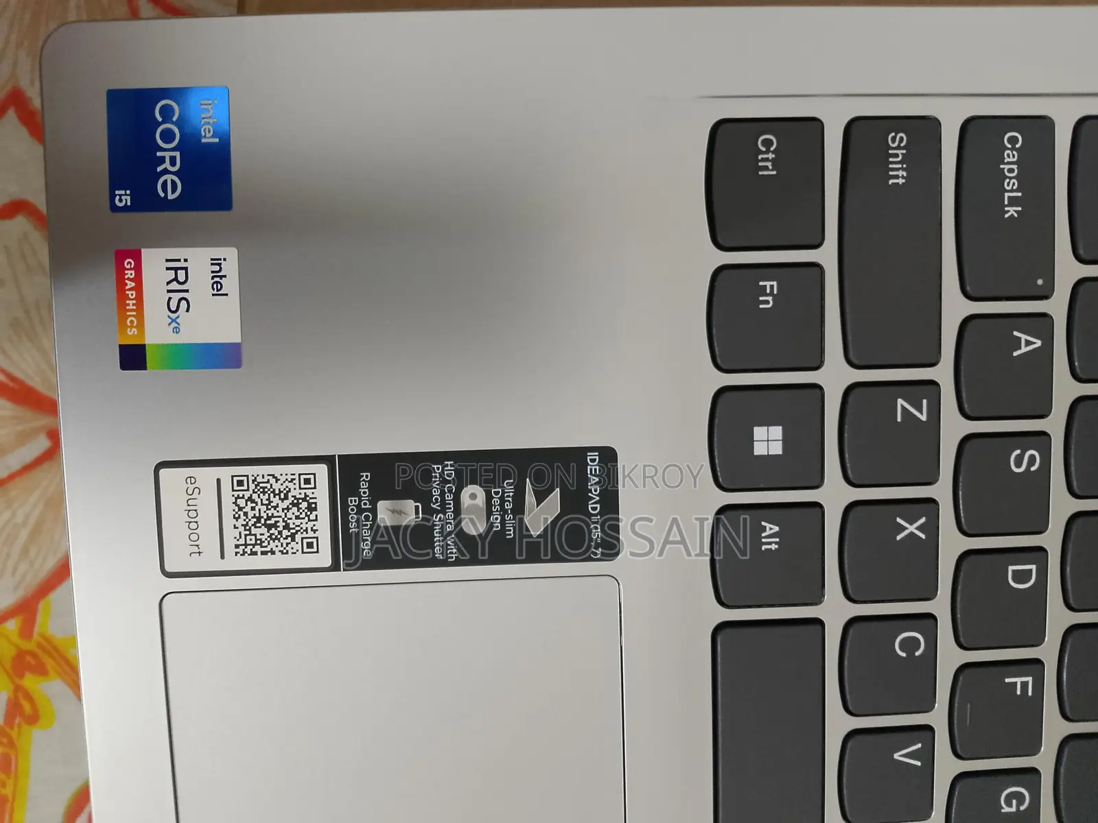 Lenovo Model Name: Idea Pad 1 151IRU7