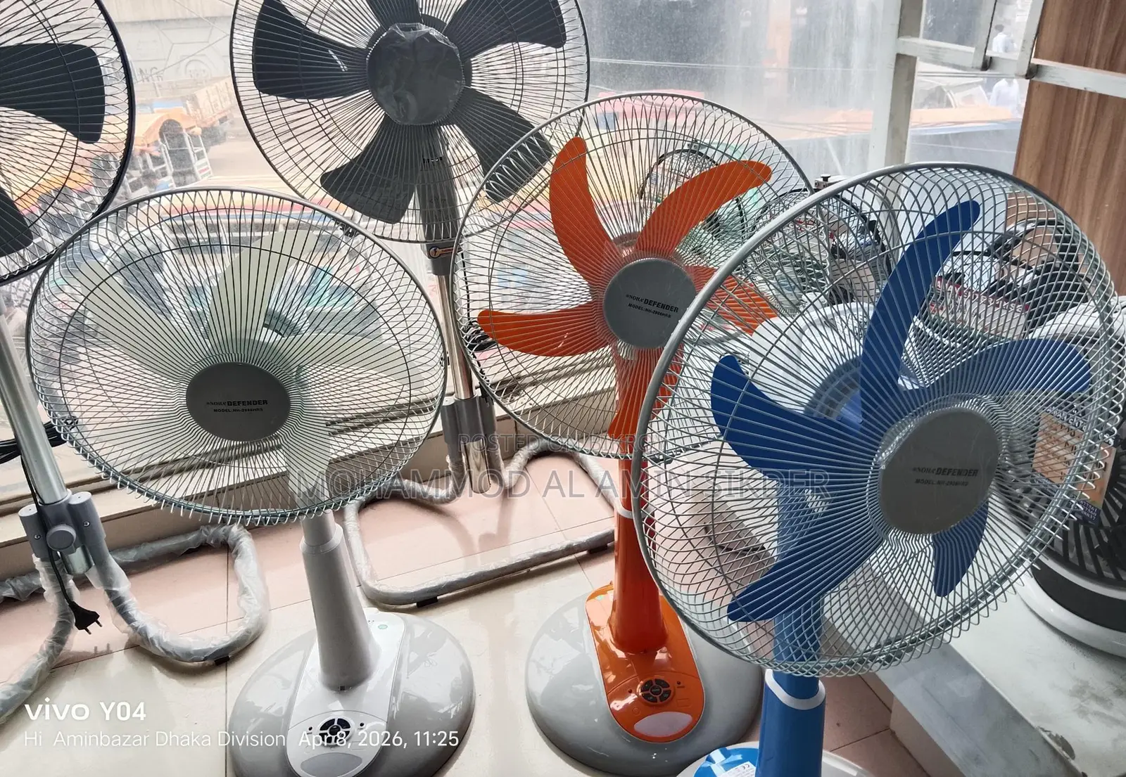 Defender Rechargeable Fan