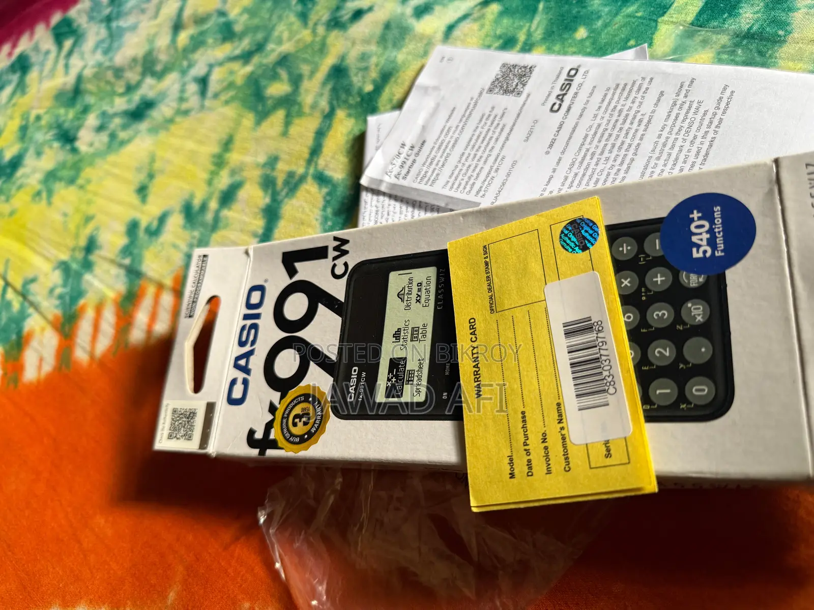 Casio Fx-991 Cw