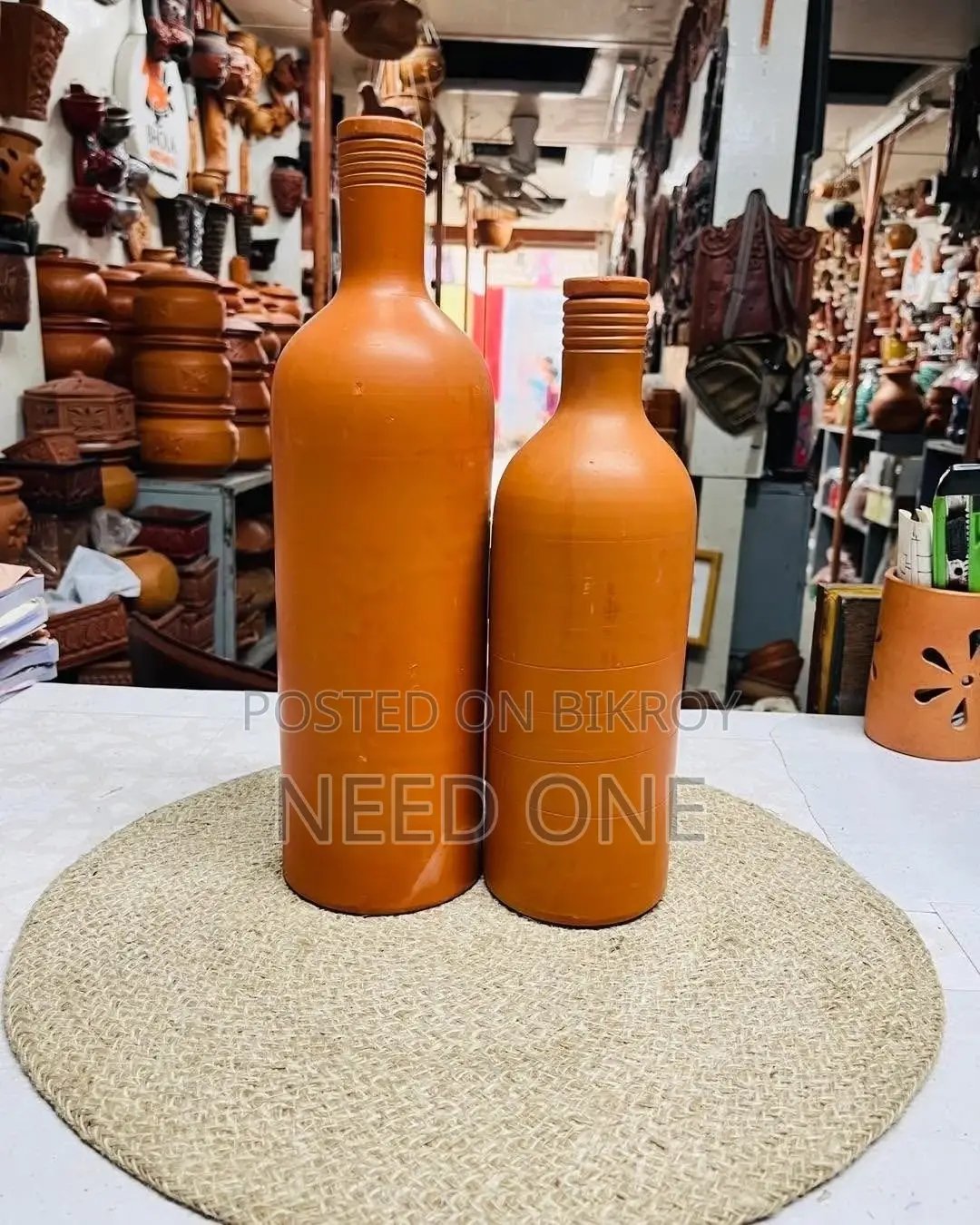 Clay Water Bottle