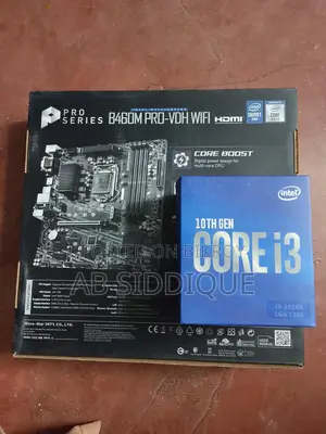 Desktop Pc Core I3 10th Gen, 8 Gb Ram, 130gb Nvm E M.2 Ssd.