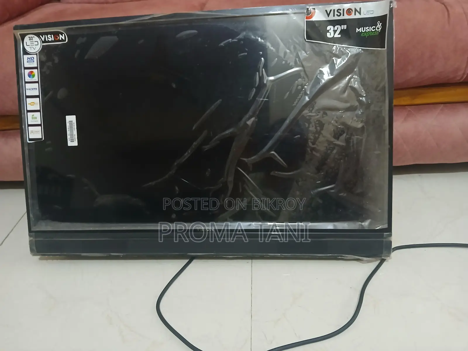 Vision 32” LED TV for Sale