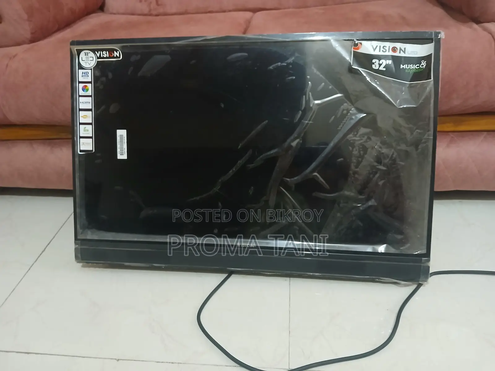 Vision 32” LED TV for Sale