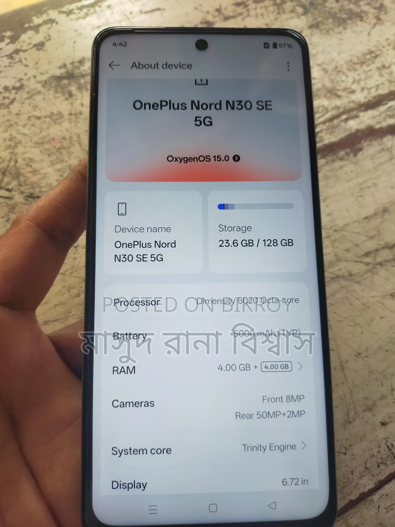 OnePlus nord N30 se 5g (Used)