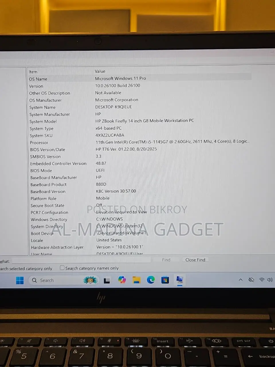 HP ZBook Firefly 14 G8🔰Core i5 11th Gen 16GB|512GB 14" FHD Display✅