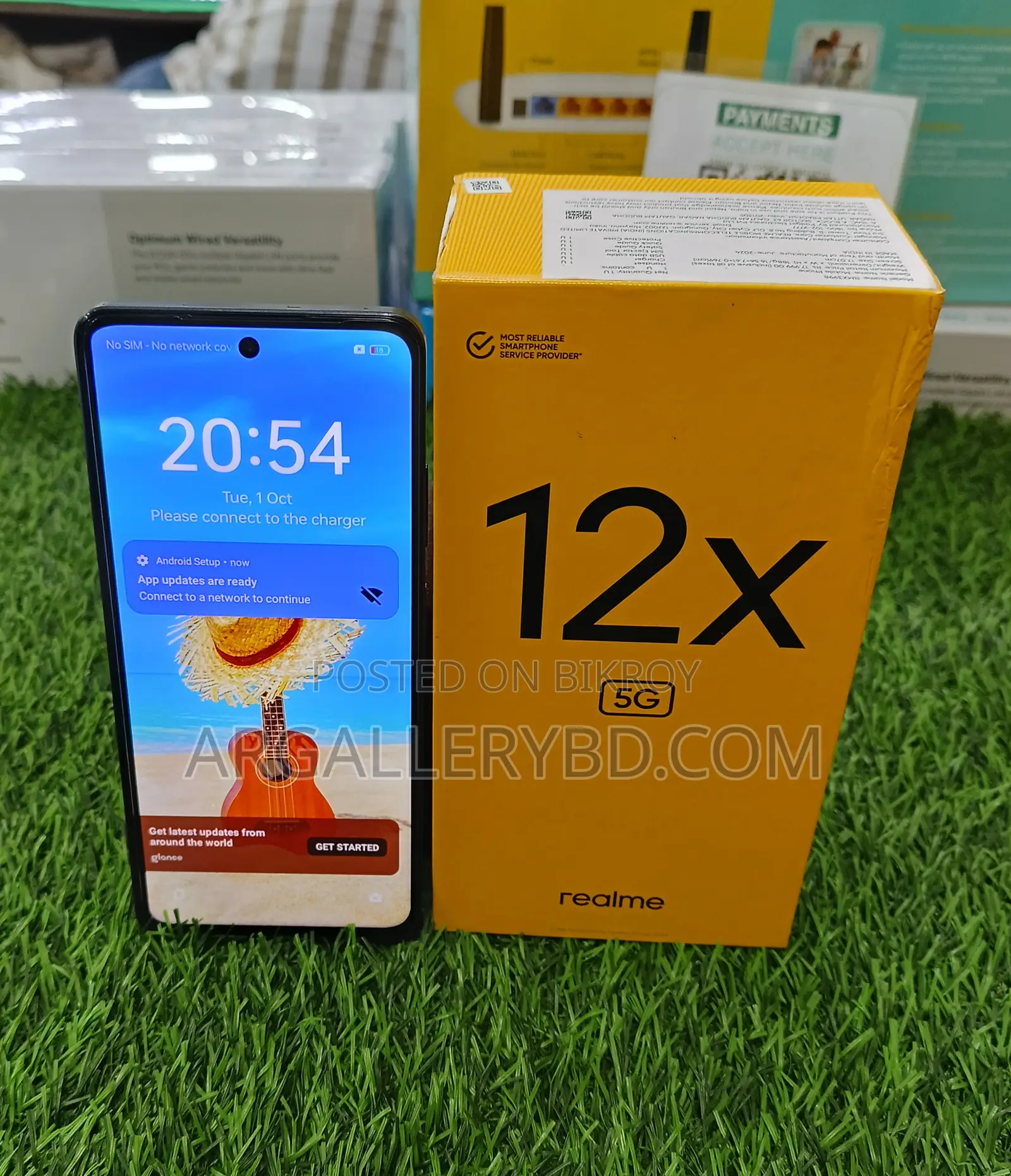 Realme 12X 5G - 6GB/128GB with box (Used)