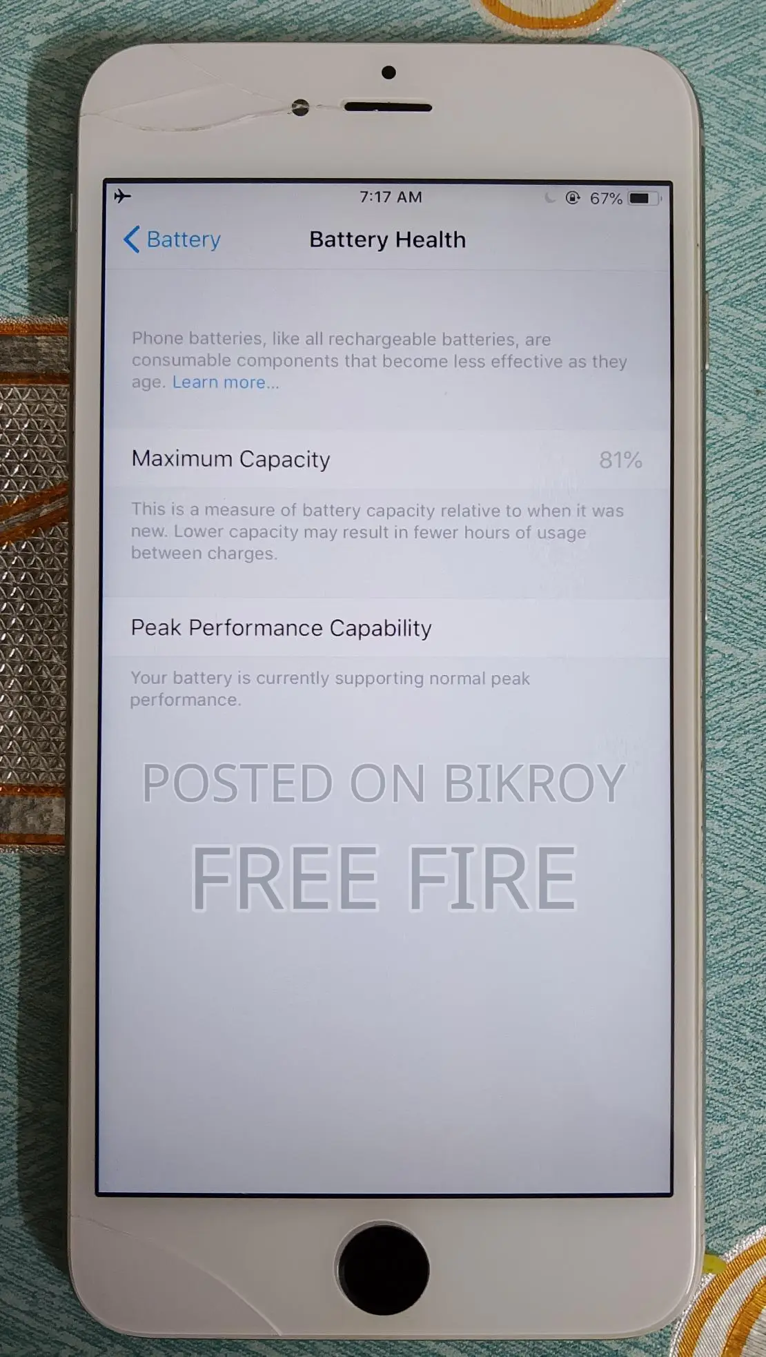 Apple iPhone 6S Plus ` (Used)