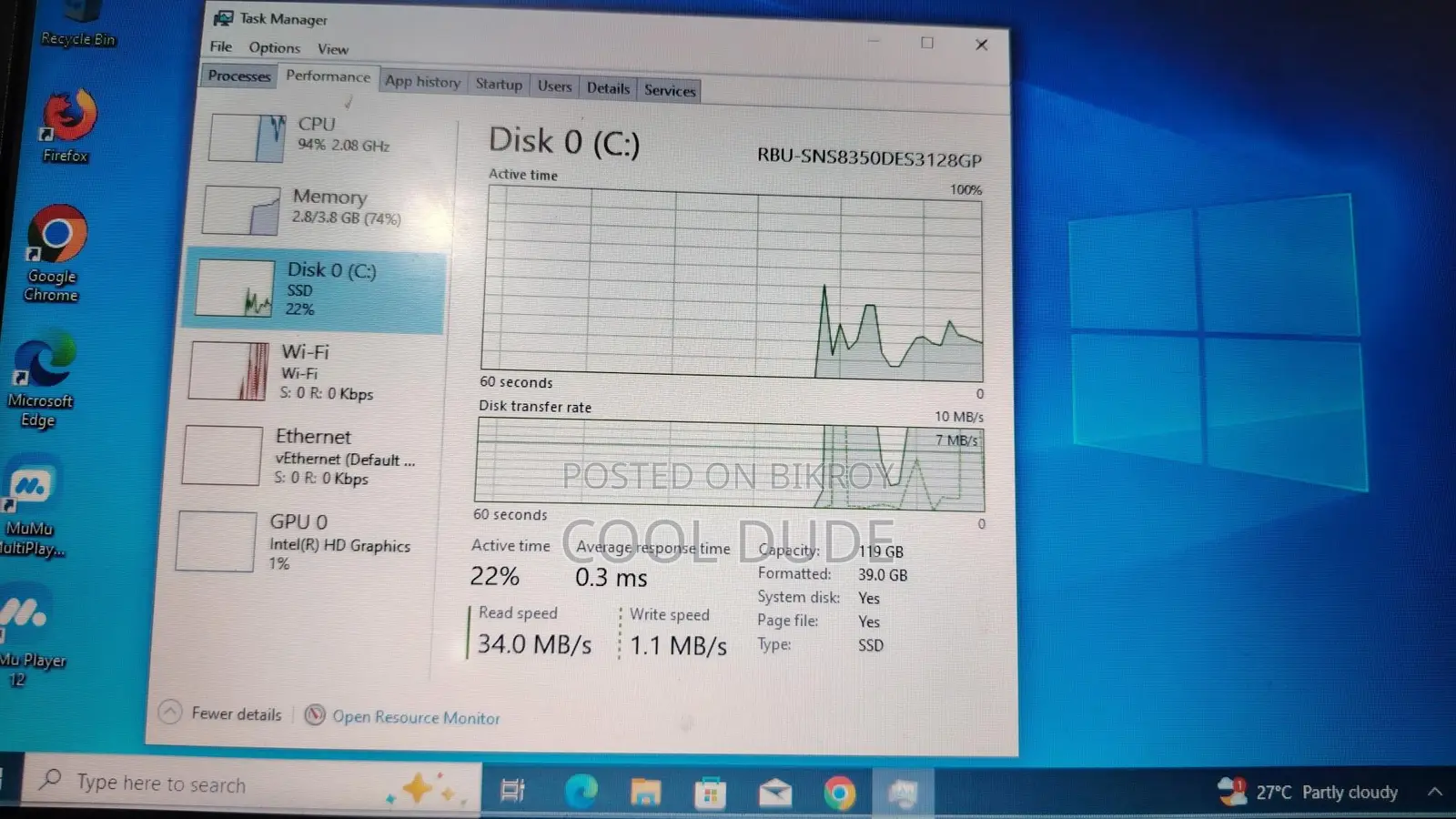 Lenovo Thinkpad Laptop for Sale