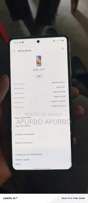 Samsung Galaxy A50 (Used)