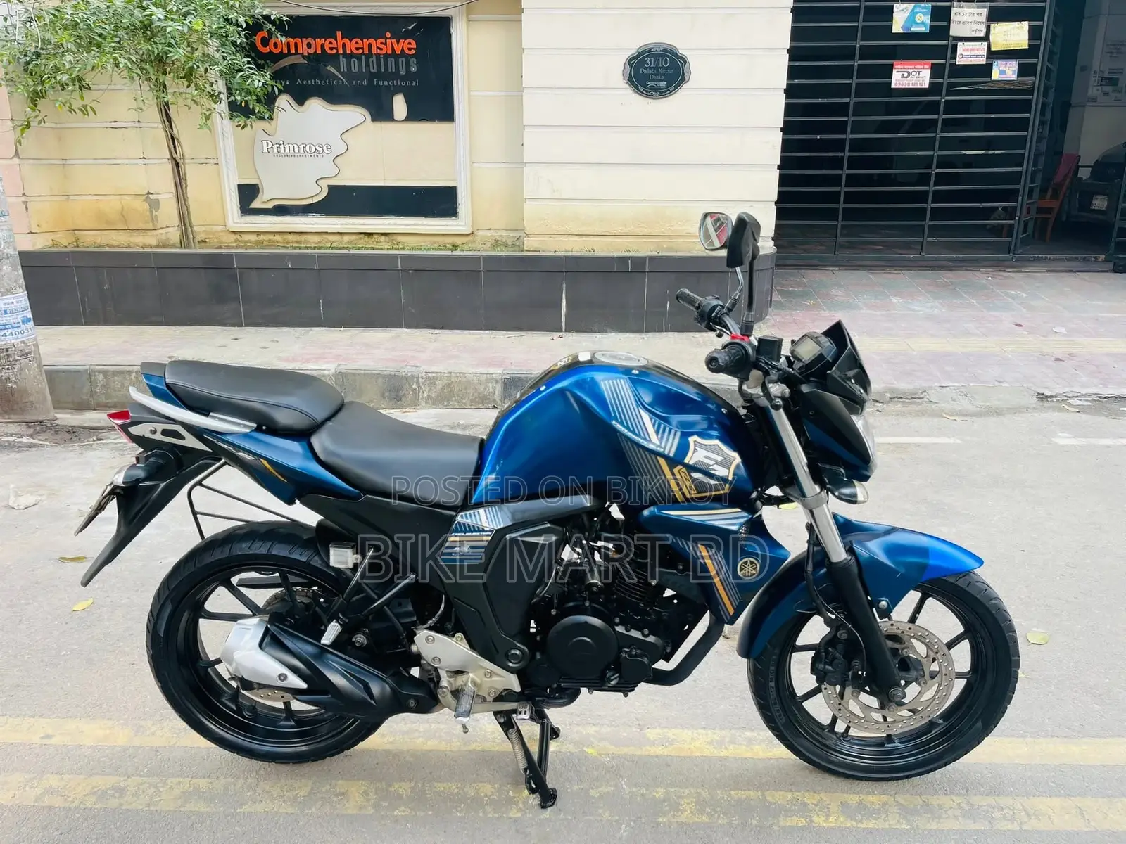 Yamaha FZ 2019 ব্লু