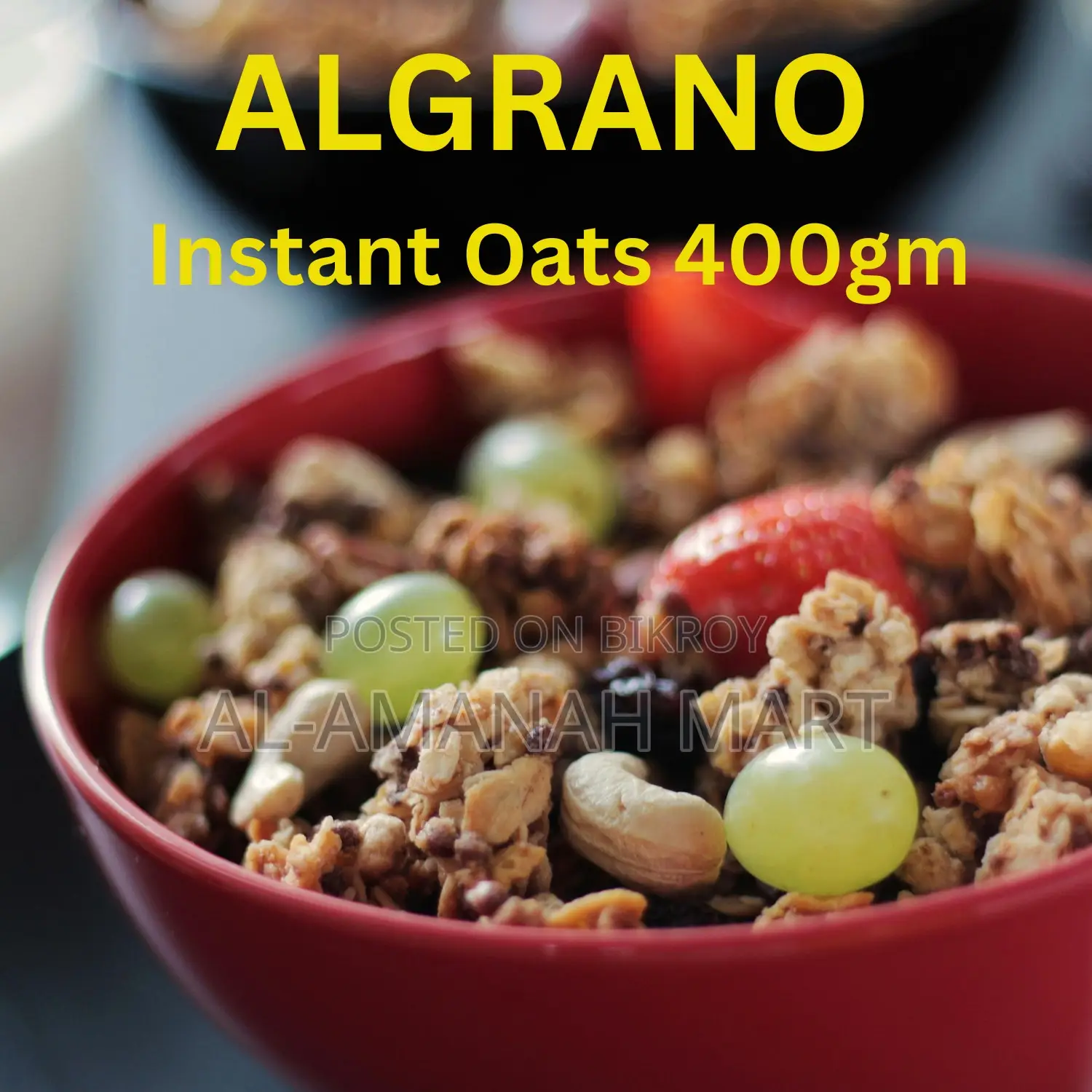 Algrano Instant Oats 400gm