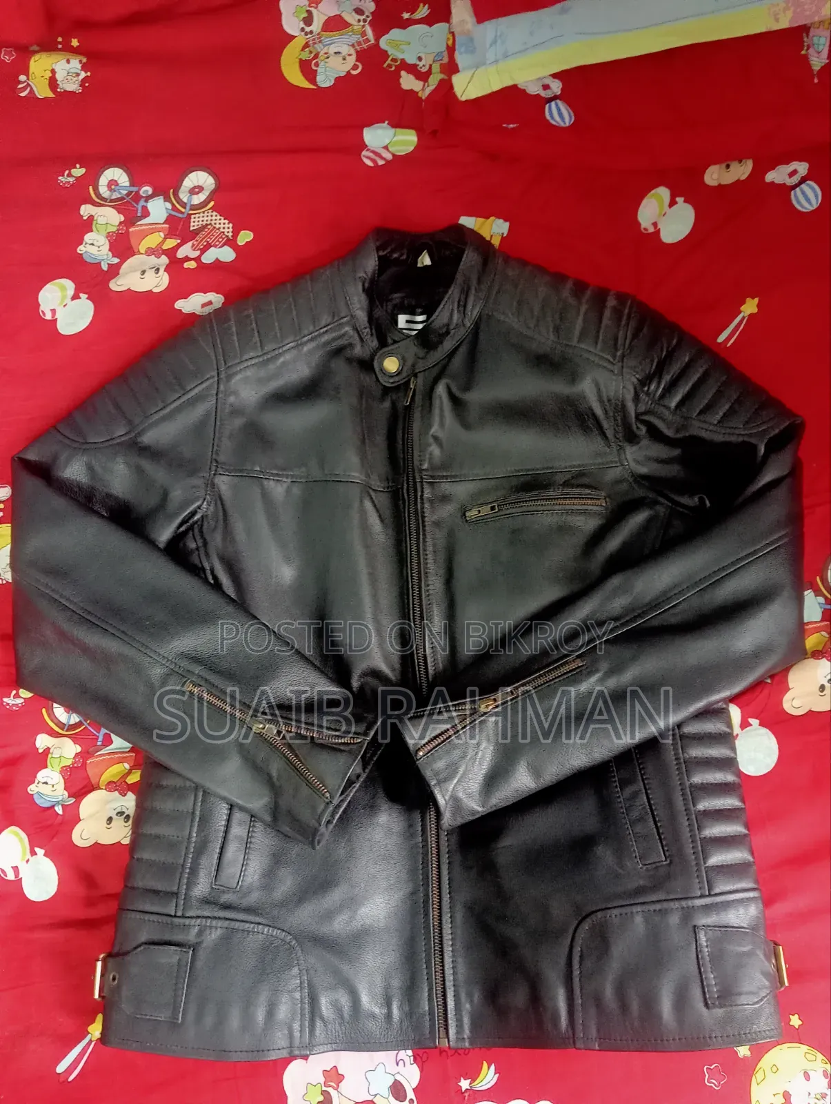 অরিজিনাল লেদার জ্যাকেট সাইজ L