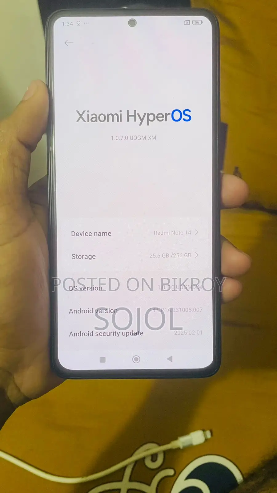 Xiaomi Redmi Note 14 8/256 (Used)