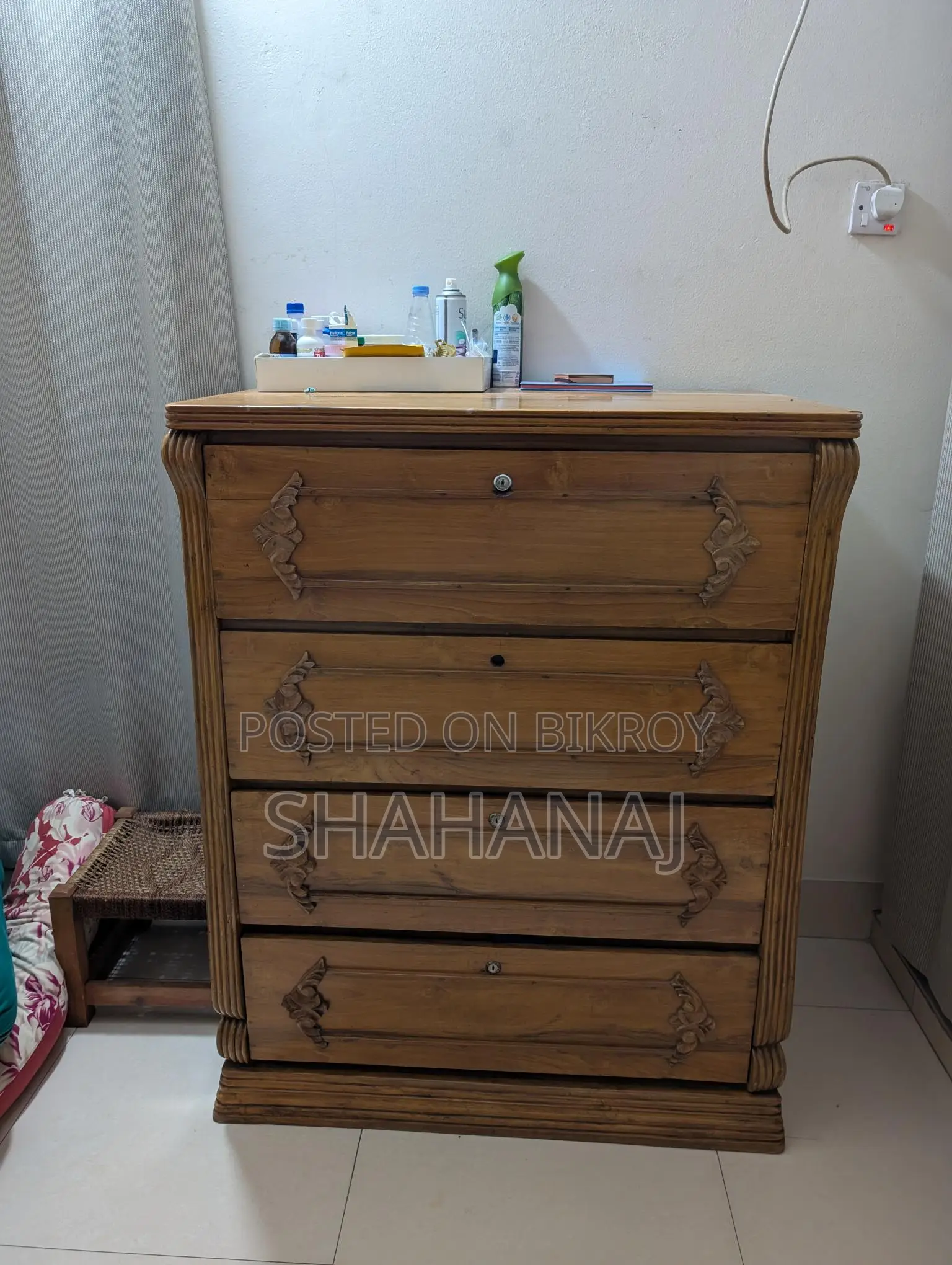 সেগুন কাঠের ওয়ার্ডরোব বিক্রয়
