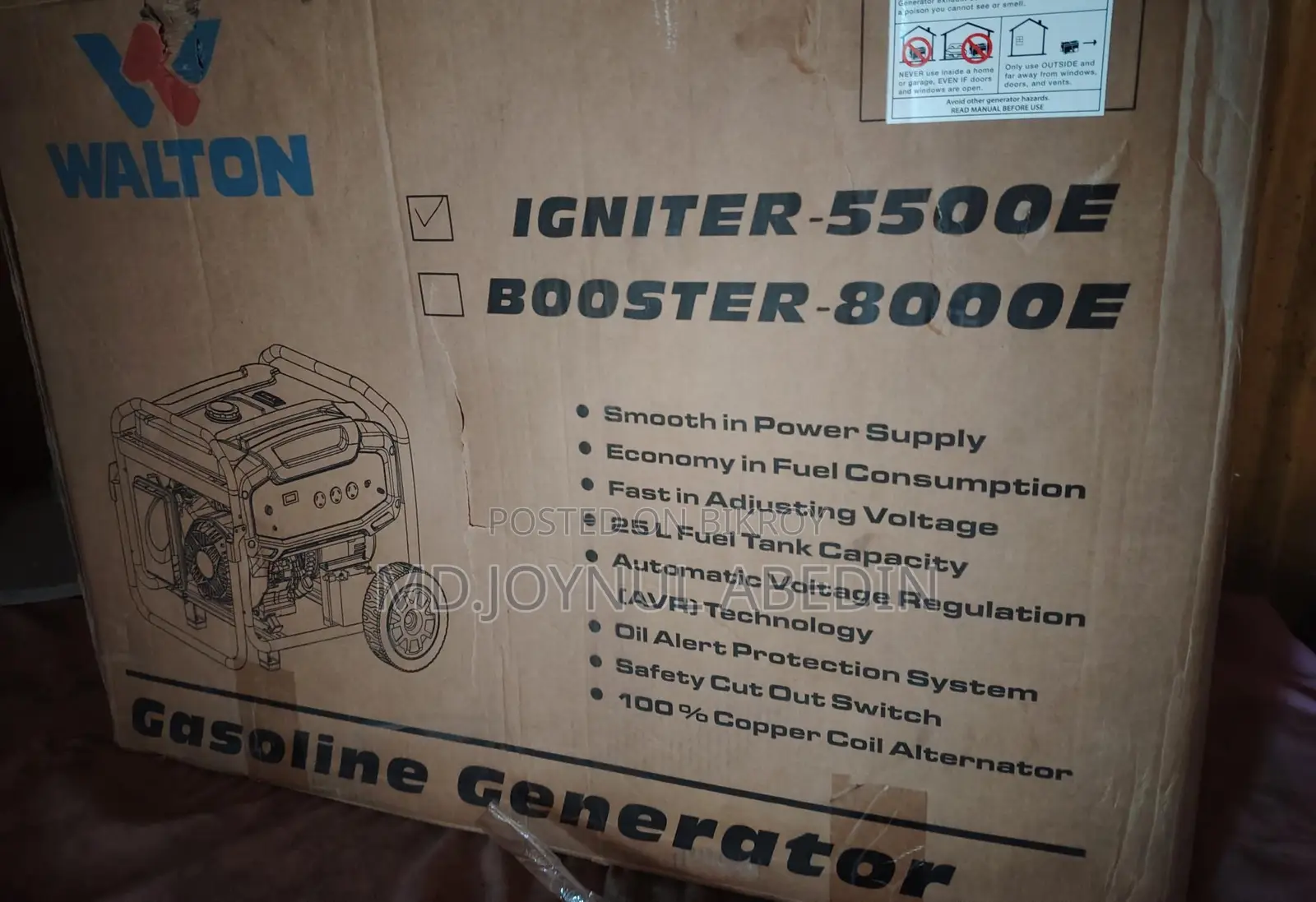 Brand new generator