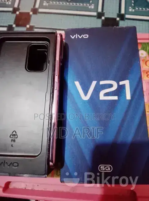 Vivo V21 128 GB Pink