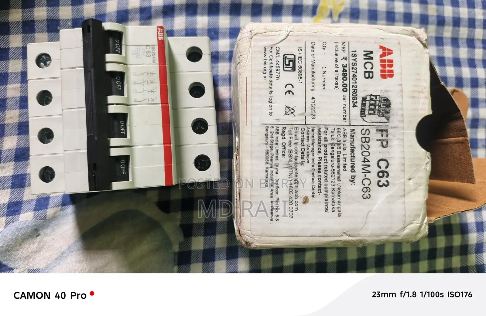 ABB Indian Original Circuit Breaker