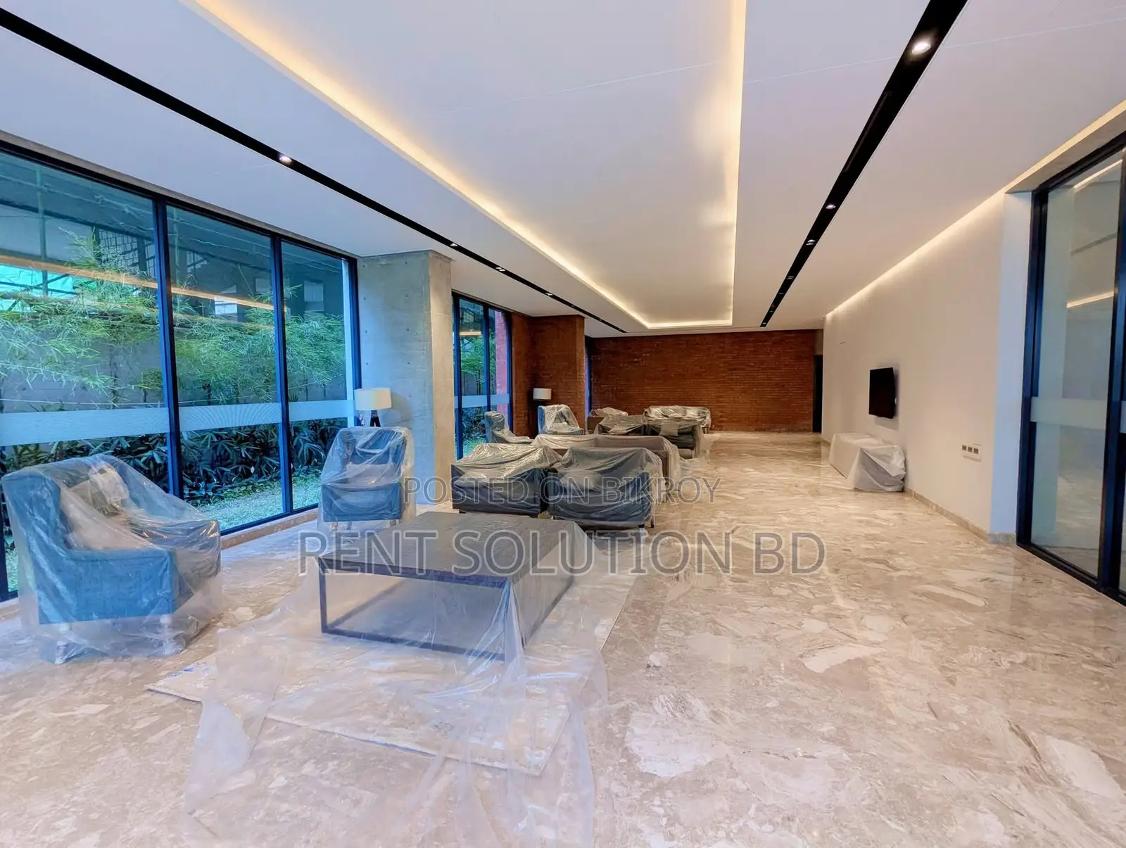 Gym swimming new luxury apartment