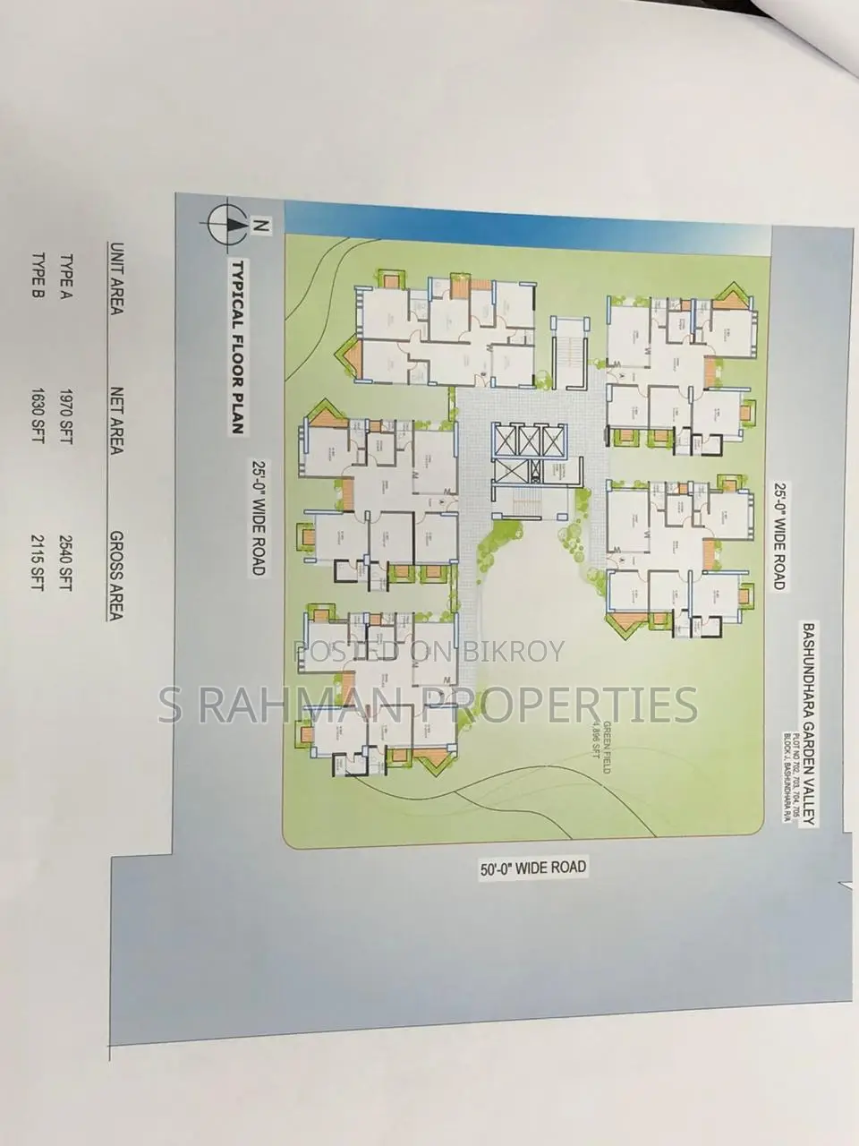 Flat For Sale At J Block Basundhara