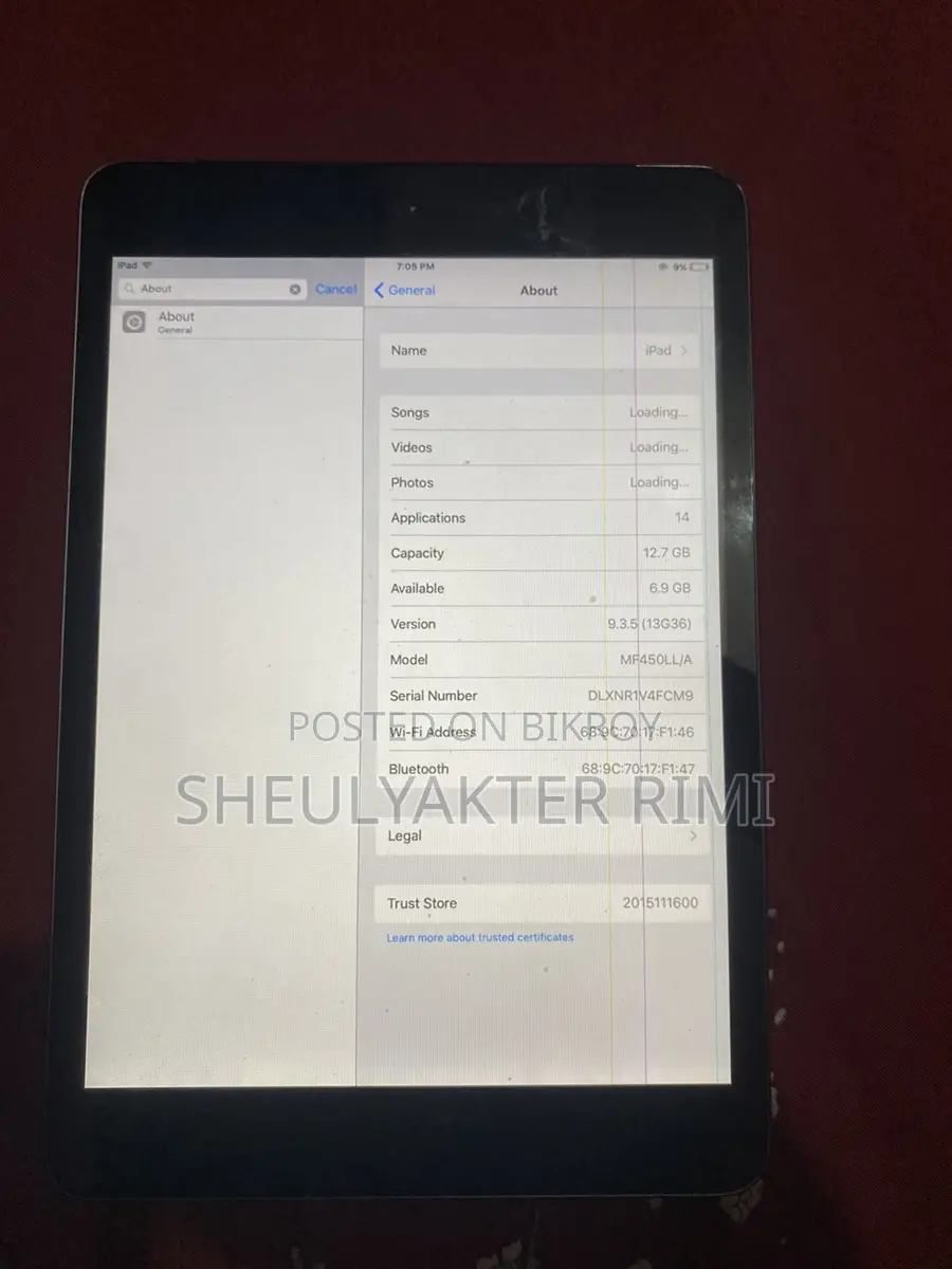 Apple iPad Mini 2 Used