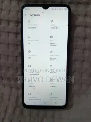 Tecno Pop 7 (Used)