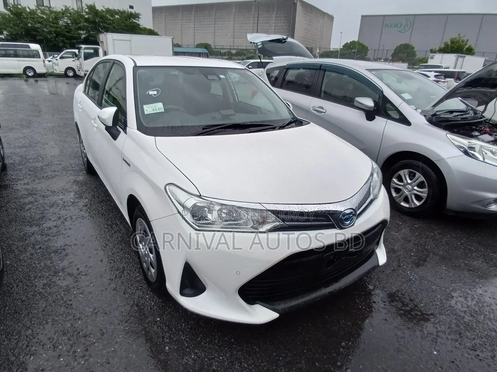 Toyota Axio EX HYBRID WHITE 2020