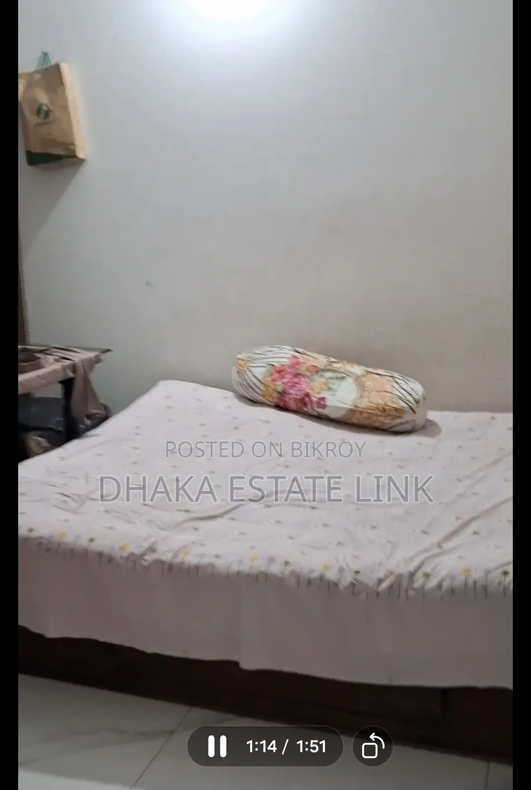 ১৬৮৫ ব:ফু: ফ্ল্যাট বিক্রয়@মিরপুর