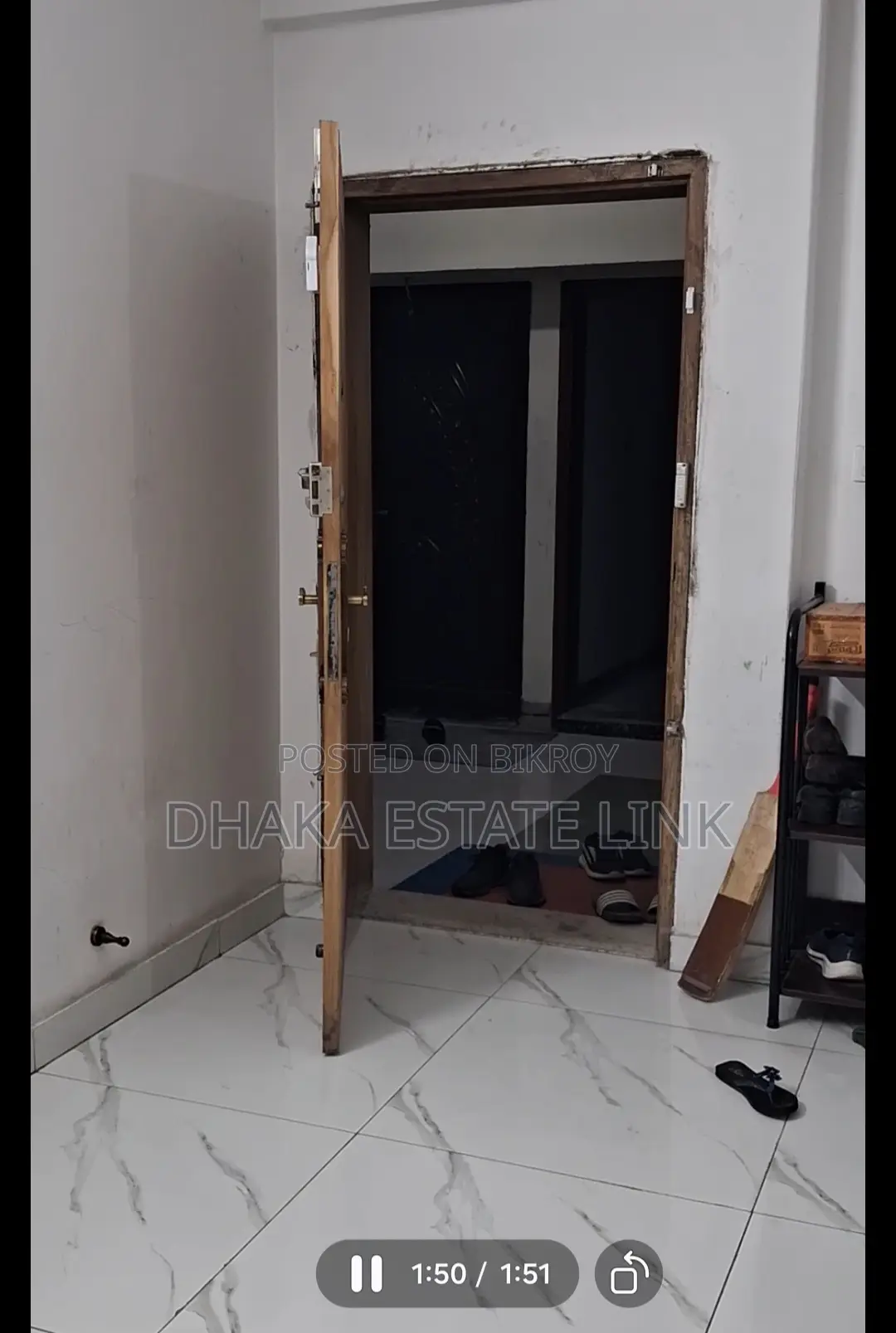 ১৬৮৫ ব:ফু: ফ্ল্যাট বিক্রয়@মিরপুর