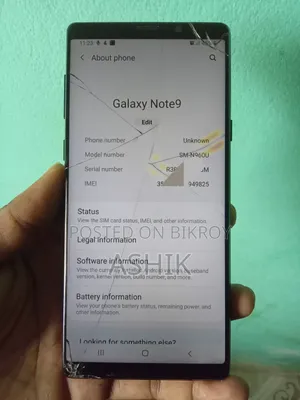 Samsung Galaxy Note 9 128 GB Black