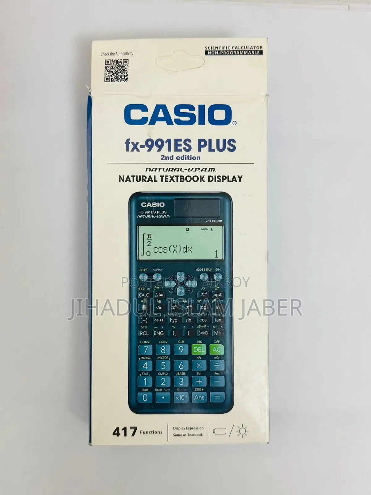 Casio Fx-991es Plus (২য় সংস্করণ)