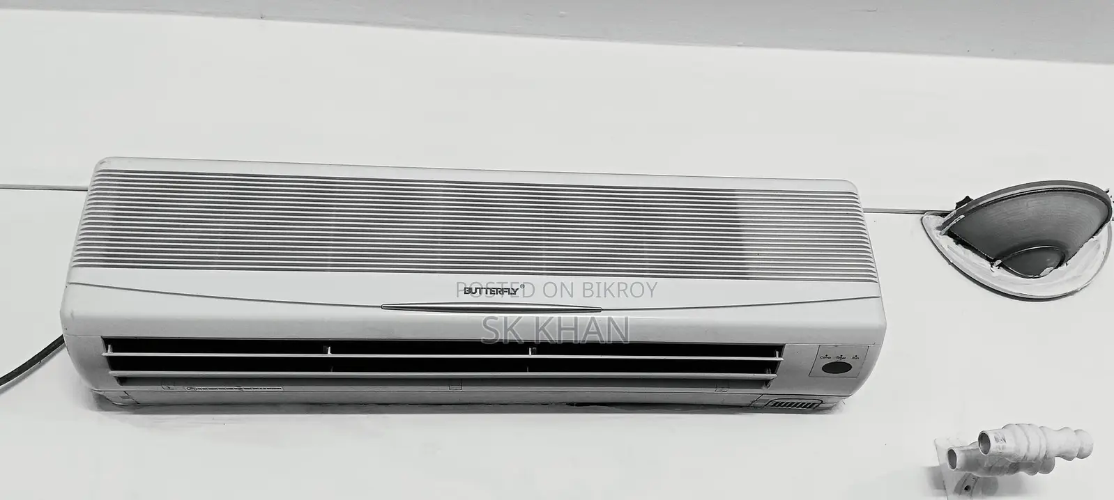Butter fly 1 Ton non inverter Ac sell hobay