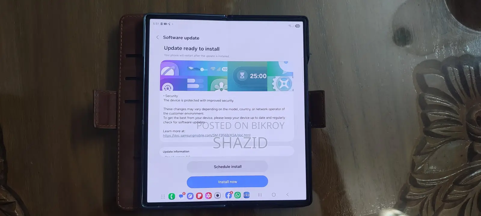 Samsung Galaxy Z Fold 6 (Used)