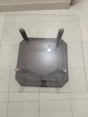 Hatil Center Table (pelican-125, with Glass)