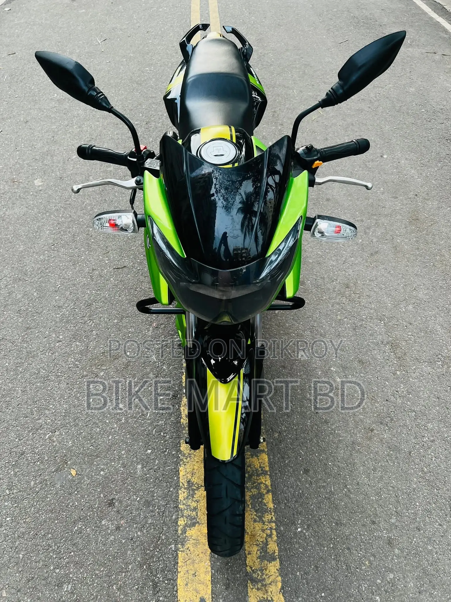 TVS Apache RTR 160 2V 2012 Green
