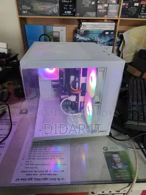 প্রিমিয়াম হোয়াইট গেমিং পিসি বিল্ড - Ryzen 5 + MSI B450M ⚪🚀