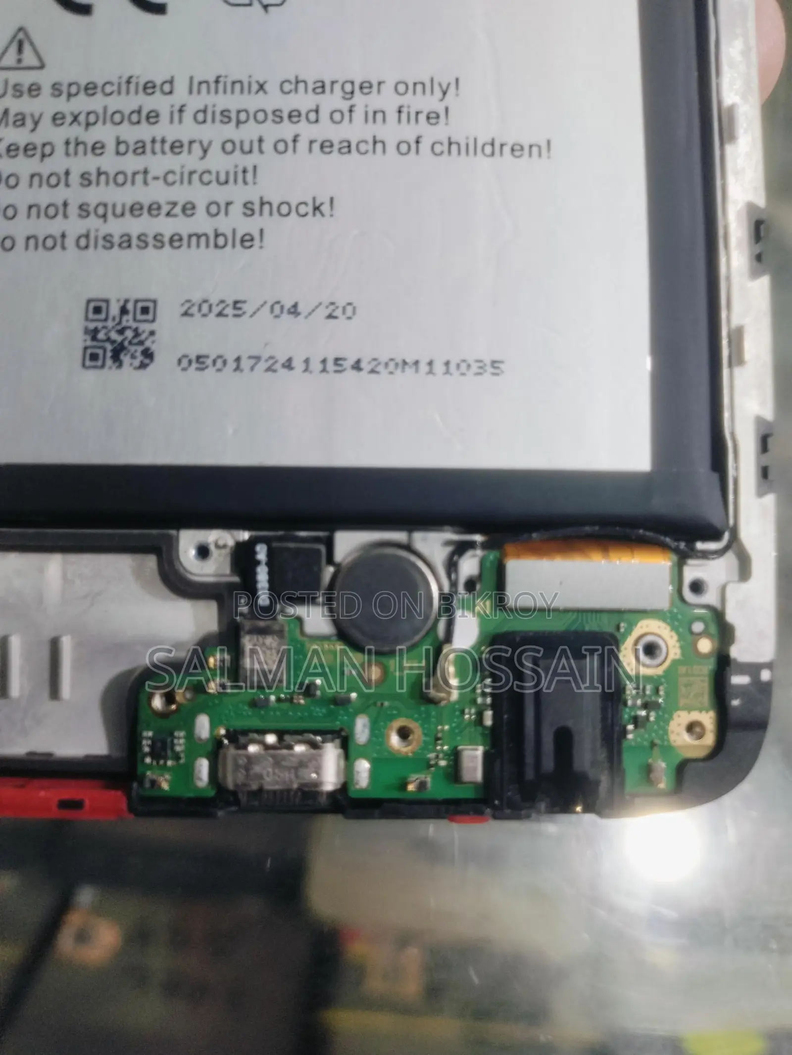 X6861 Note 50 Display
