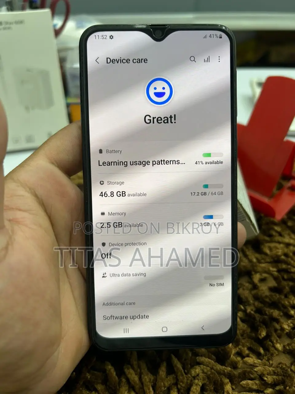 Samsung Galaxy M31 6+64 (Used)