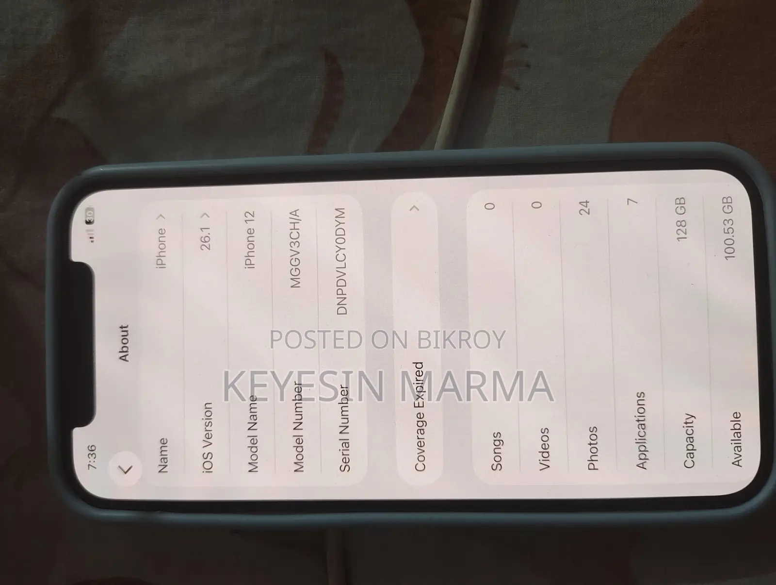 Apple iPhone 12 (Used)