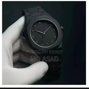 Luxury Full Black Arabic Dial Watch - Premium Quality