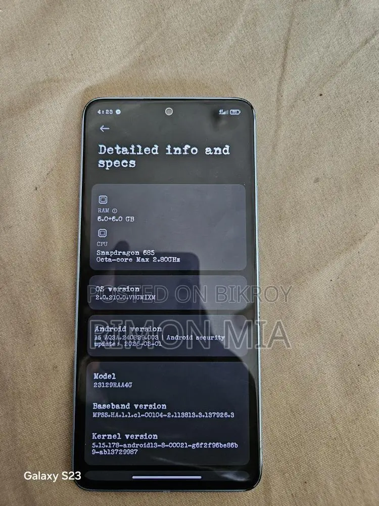 Xiaomi Redmi Note 13 6/128 (Used)