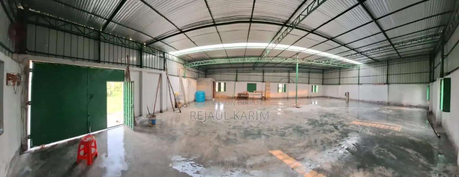 Available for rent: Factory, Warehouse, or Mini Garment.
