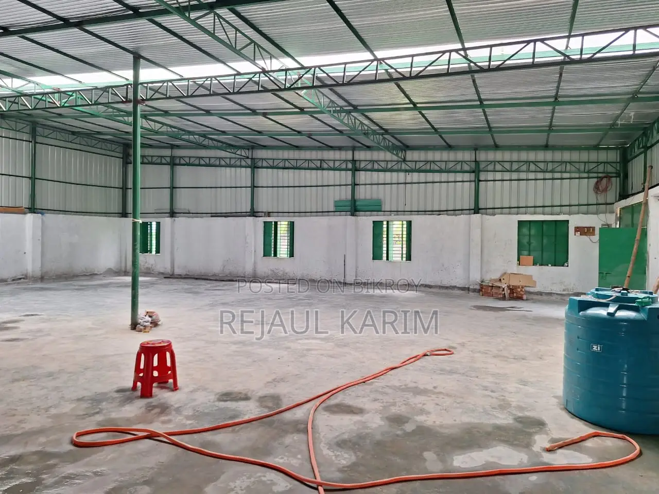 Available for rent: Factory, Warehouse, or Mini Garment.