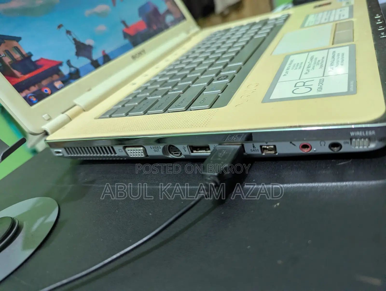 Sony Vaio CR Model 14.1" Display Laptop