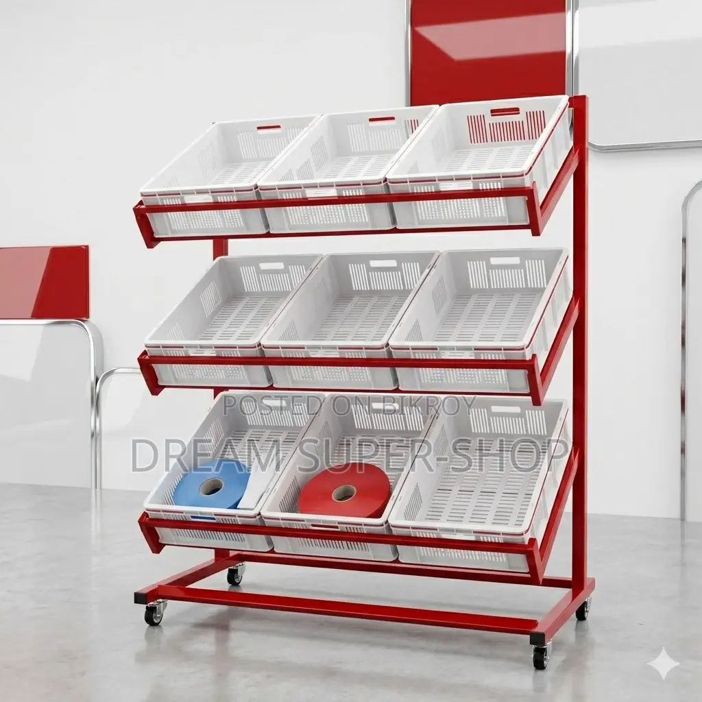 Green Market Rack – Smart Vegetable & Fruit Display Solution